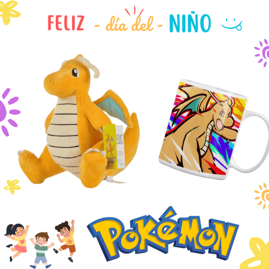 PELUCHE POKÉMON + TAZÓN - Imagen 4