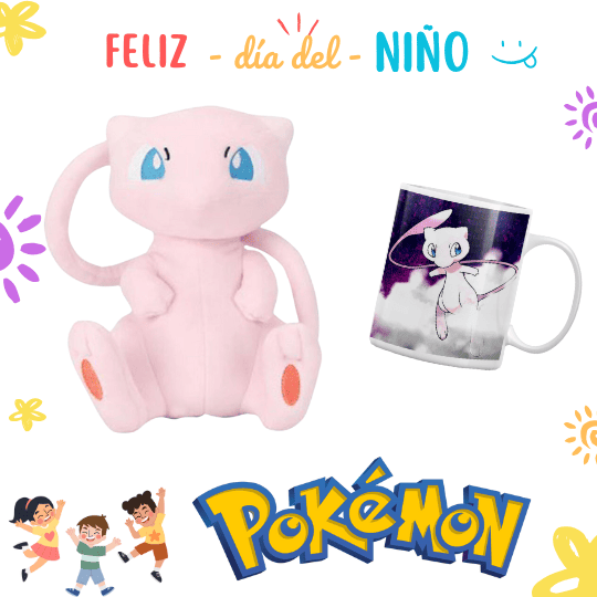 PELUCHE POKÉMON + TAZÓN - Imagen 6