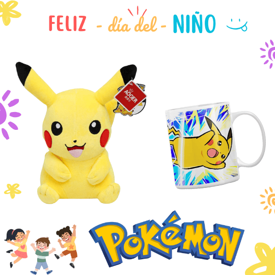 PELUCHE POKÉMON + TAZÓN - Imagen 15