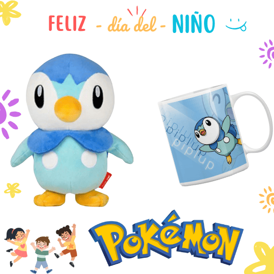 PELUCHE POKÉMON + TAZÓN - Imagen 13
