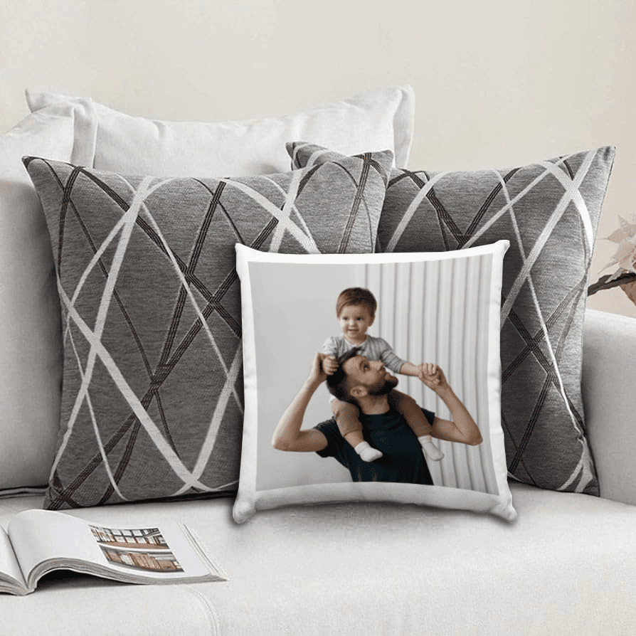 COJÍN BLANCO PERSONALIZADO 38X38 CMS